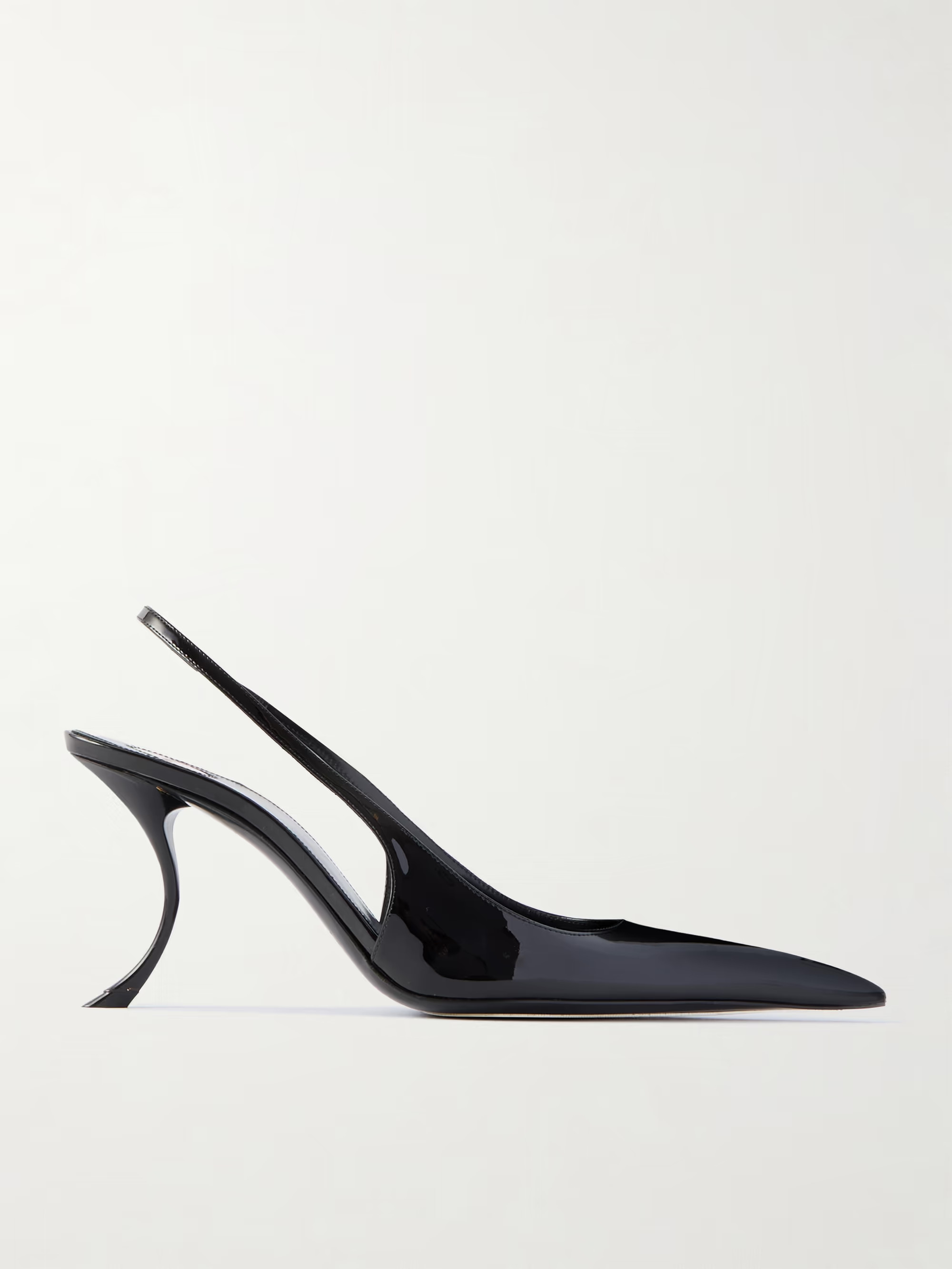 Apolline patent-leather slingback pumps | NET-A-PORTER (US)