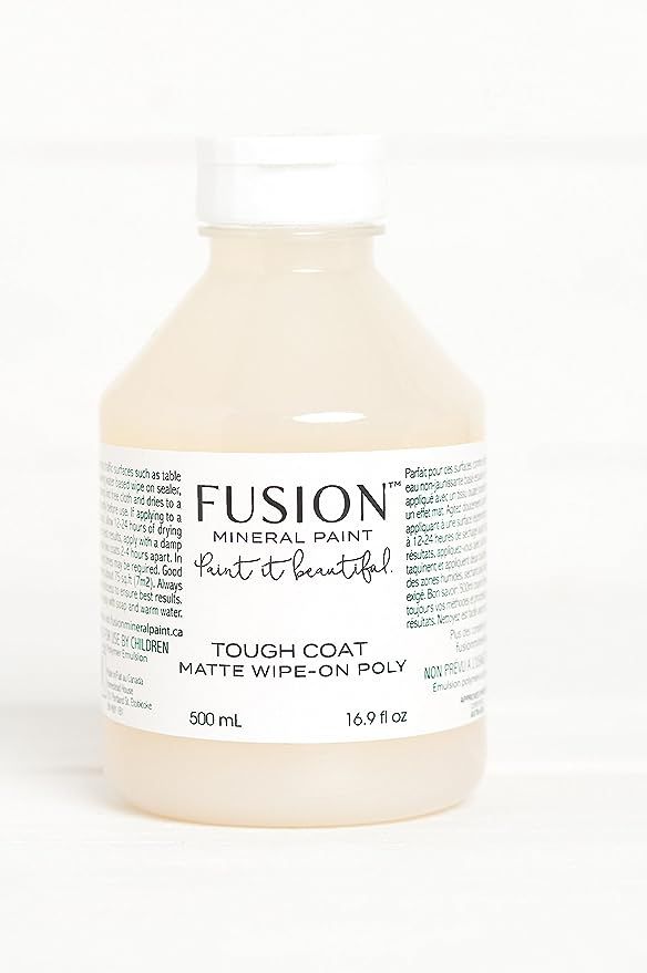 Fusion Mineral Paint Tough Coat Matte Wipe-on Poly | Amazon (US)