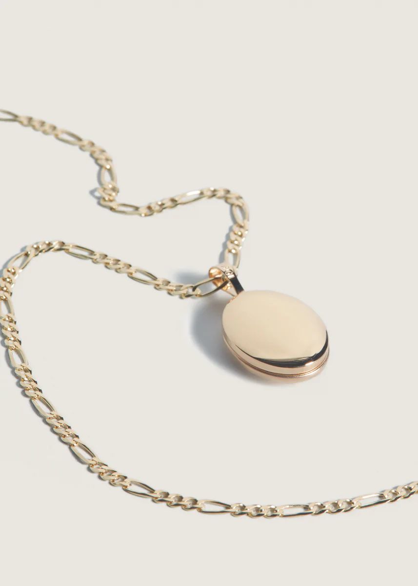 Maison Oval Locket Necklace I | Kinn