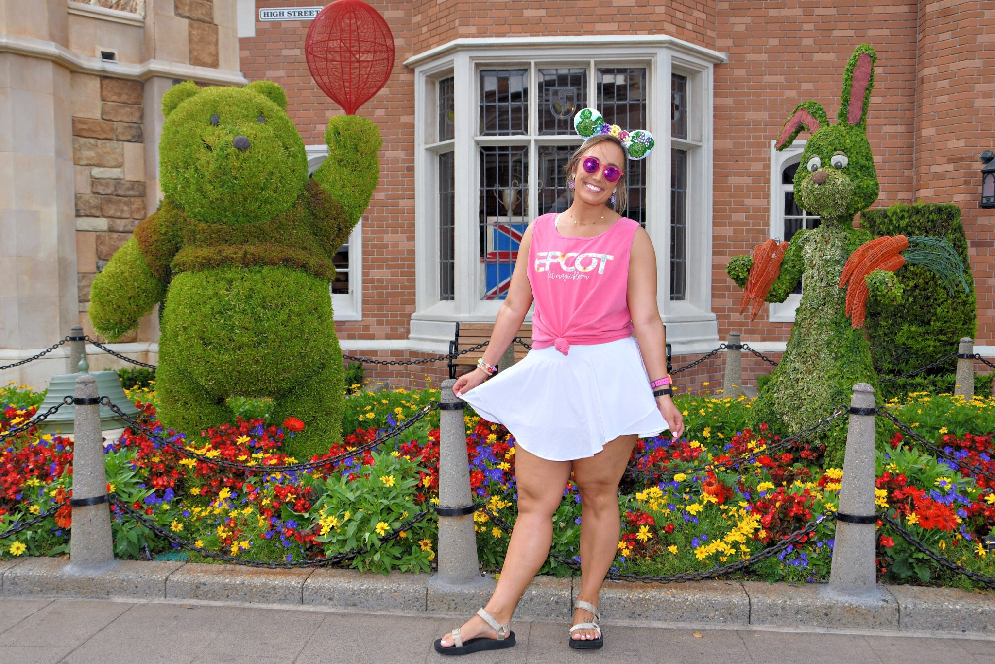 Epcot Flower and Garden Festival outfit 🌸🌸 
Tank from Saved By A Mouse (code: MORGAN15)

#LTKtravel #LTKstyletip #LTKSeasonal