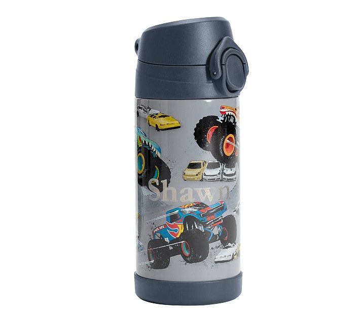 Mackenzie Hot Wheels™ Monster Trucks Water Bottles | Pottery Barn Kids