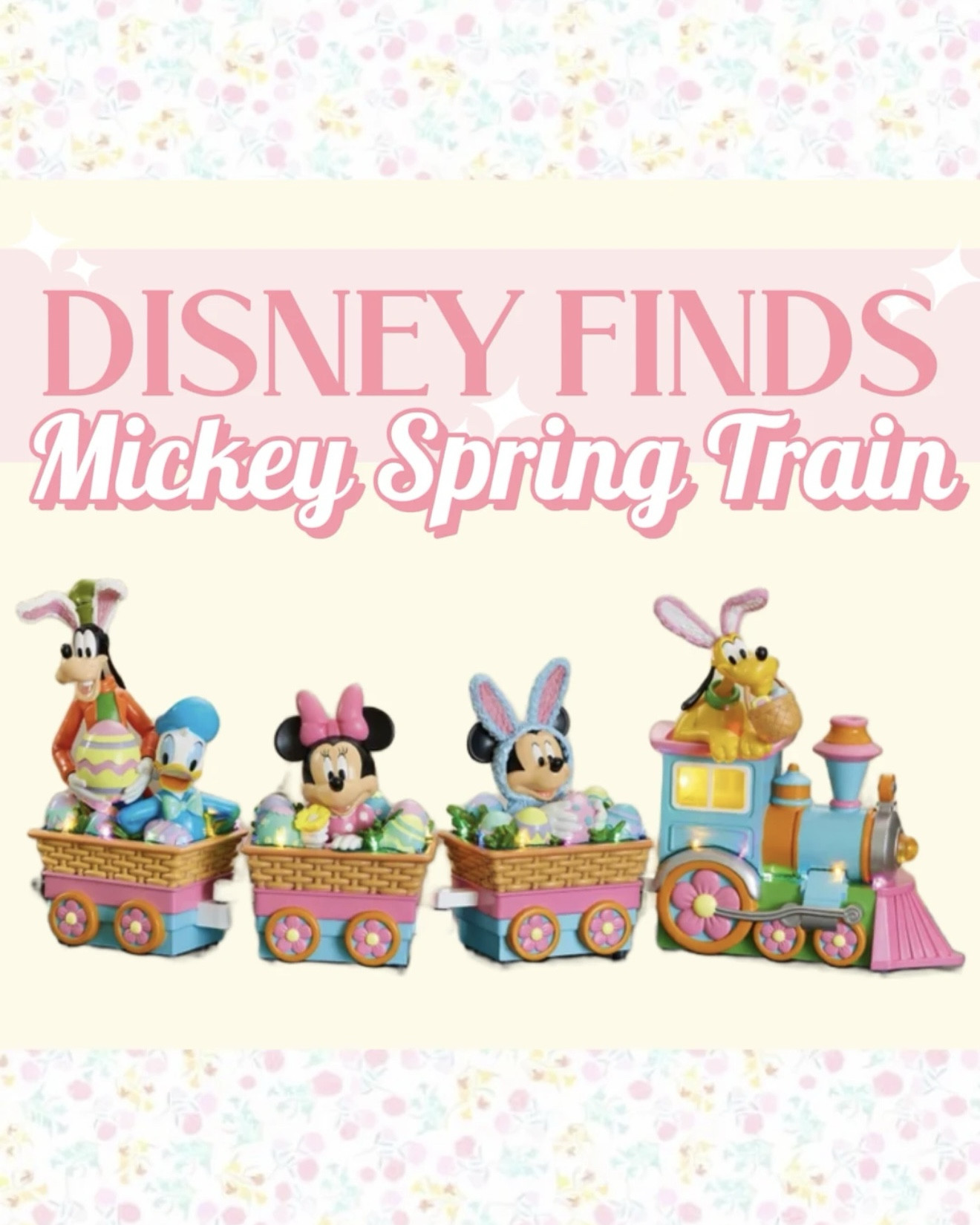 #Mickey #MickeyMouse #Minnie #MinnieMouse #Goofy #DonaldDuck #DaisyDuck #Pluto #TrainSet #Train #HomeDecor #SeasonalDecor #HolidayDecor #EasterDecor #SpringDecor #Home #Decor #Spring #Easter #EasterFinds #Summer #EasterEggs #EasterBunny #Disney #DisneyFinds #MickeyAndFriends #MomLife #DisneyLand #DisneyWorld #DisneyMerch #CostcoFinds #Costco #DisneyGirl #Springtime 

#LTKSeasonal #LTKHome #LTKSpringSale