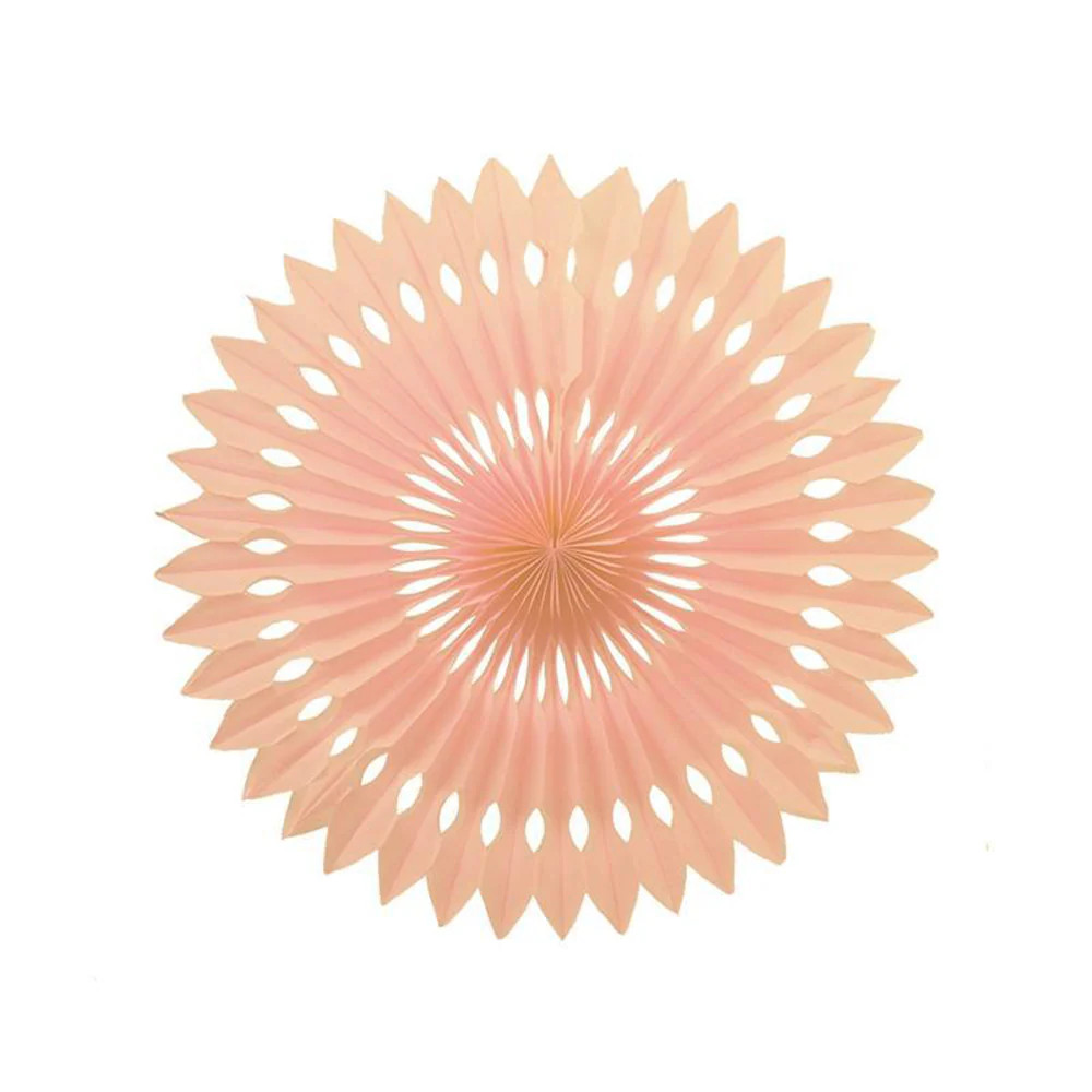 Peach Paper Fans, 5 Sizes | Jollity & CO.