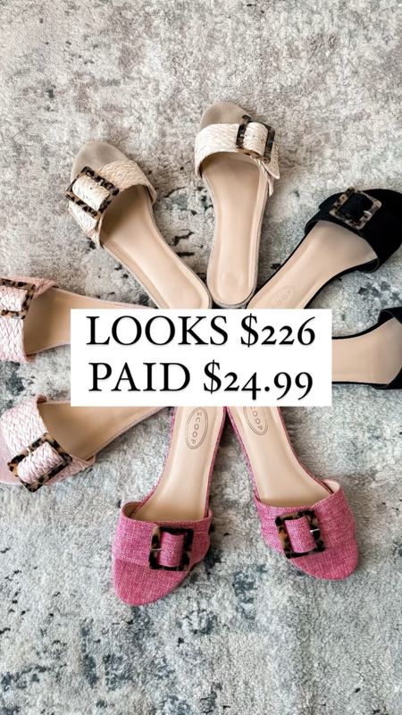 $24.99 instead of $226?! There’s a reason why thousands of you have already bought these along with me! They are the best classic sandals you’ll be wearing with skirts, dresses, shorts, pants and coverups all spring and summer long!

These slides run true to size!

You do NOT need to spend a lot of money to look and feel INCREDIBLE!

I’m here to help the budget conscious get the luxury lifestyle.

Spring Fashion / Spring Outfit  / Walmart Fashion / Affordable / Budget / Women's Dressy Outfit / Classic Style / Dress Outfit / Date Night / Elevated Style / Dress Up or Down / Summer Outfit

#LTKshoecrush #LTKfindsunder50 #LTKsalealert