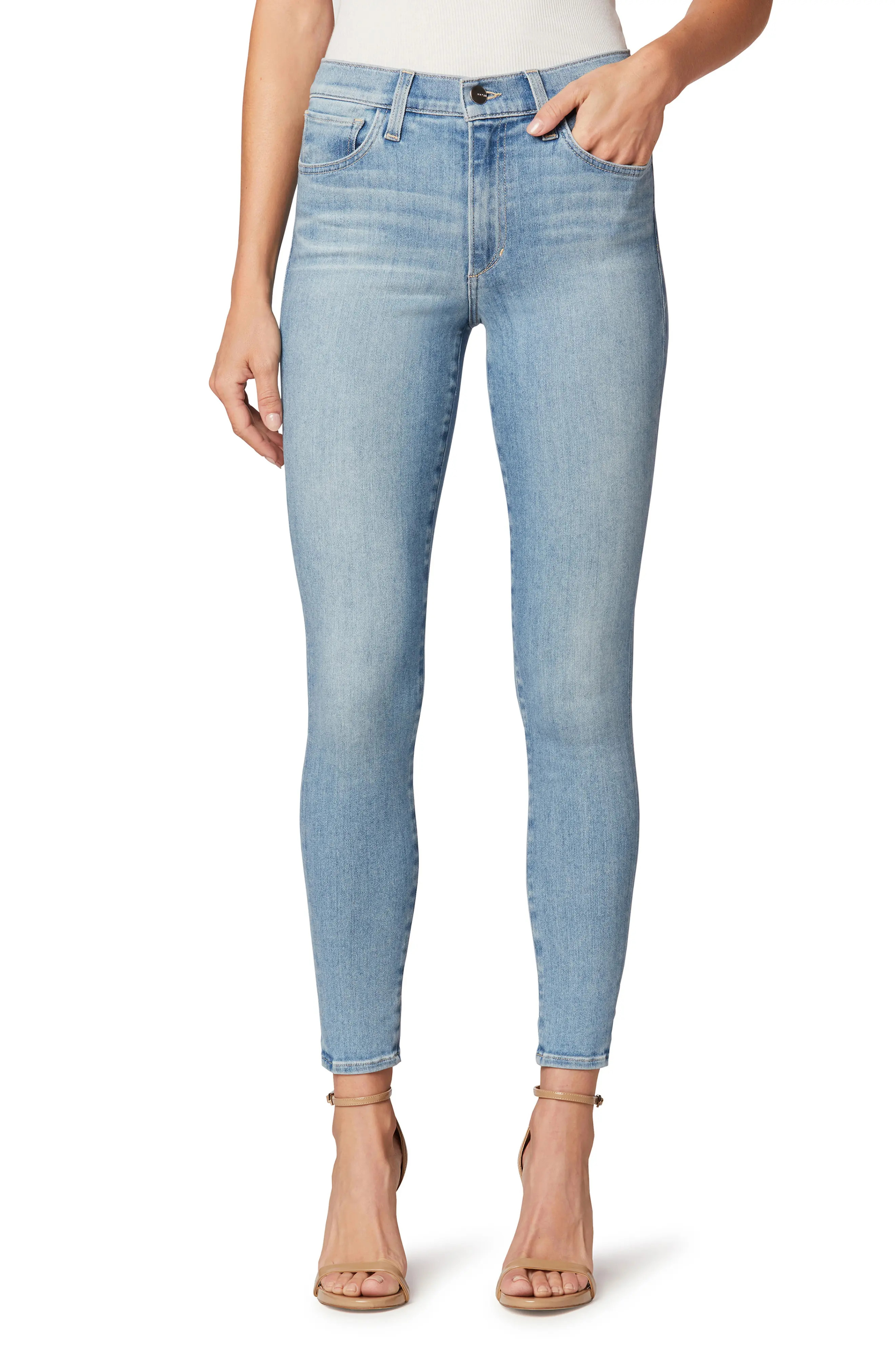 Joe's The Charlie High Waist Ankle Skinny Jeans in Serenity at Nordstrom, Size 31 | Nordstrom
