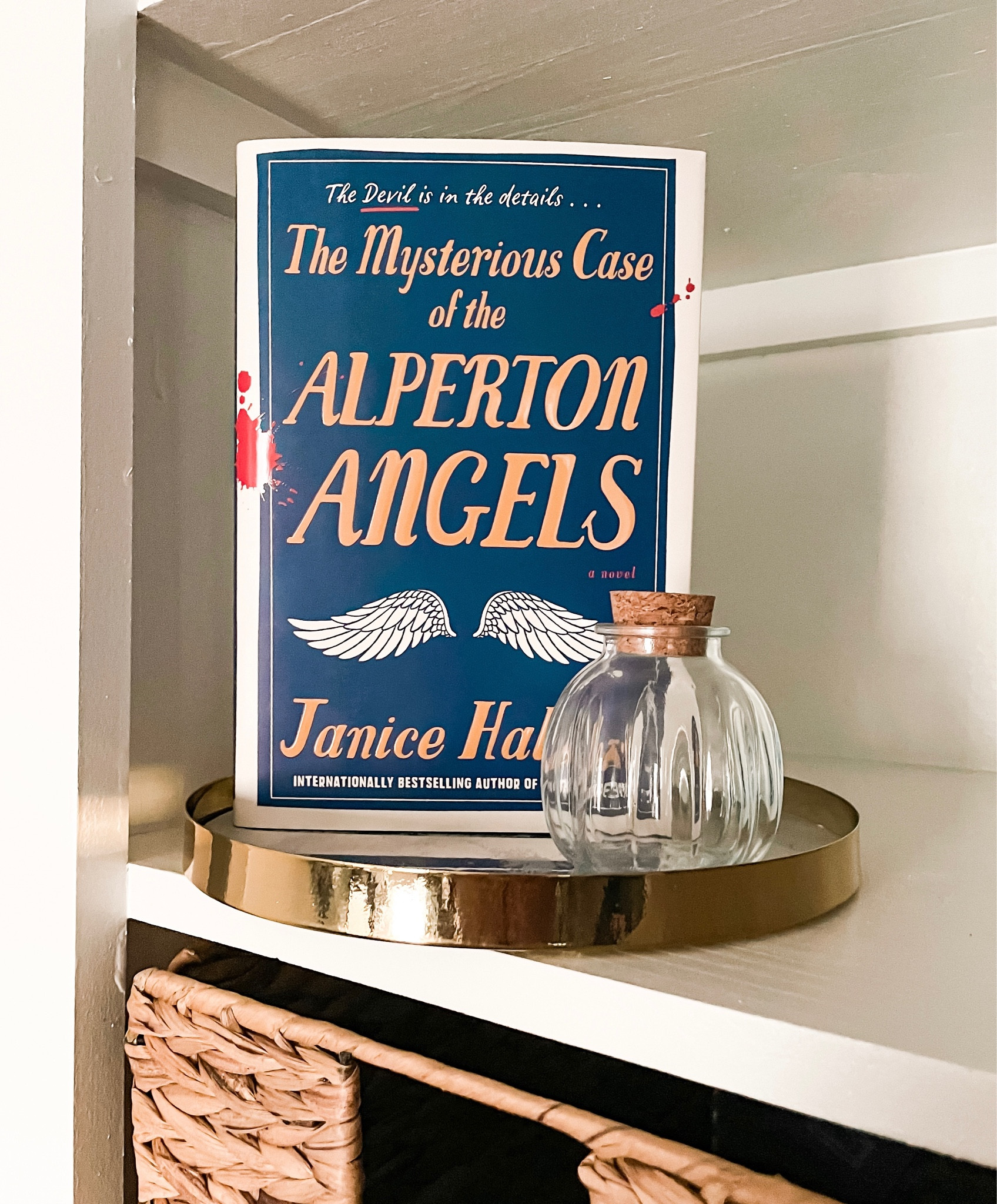 Book, shelf decor, gold tray

#LTKfindsunder50 #LTKhome