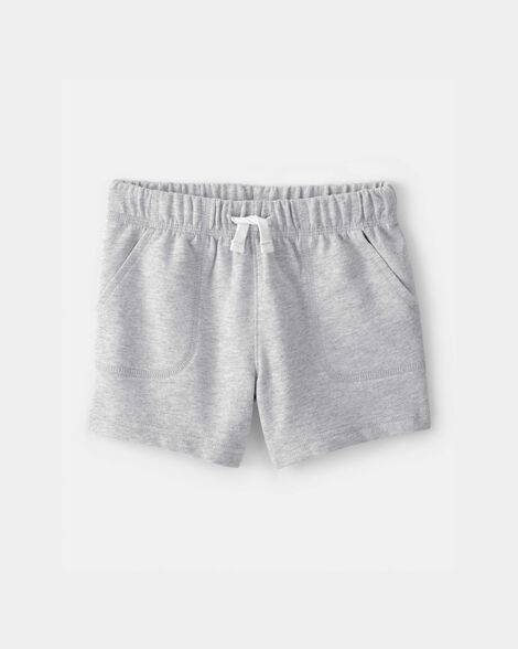 Toddler Boy French Terry Shorts - Grey | Carter's Inc