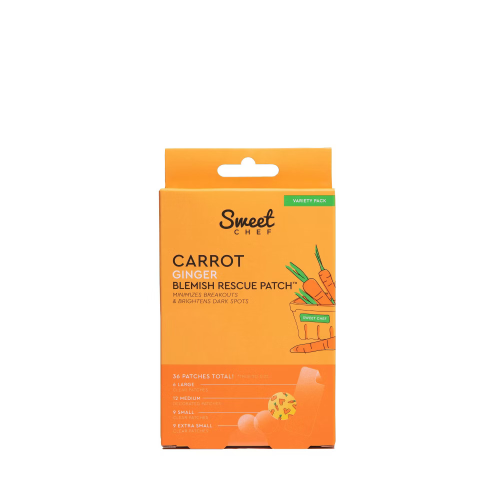 Sweet Chef Carrot Ginger Blemish Rescue Patch - 36ct | Target