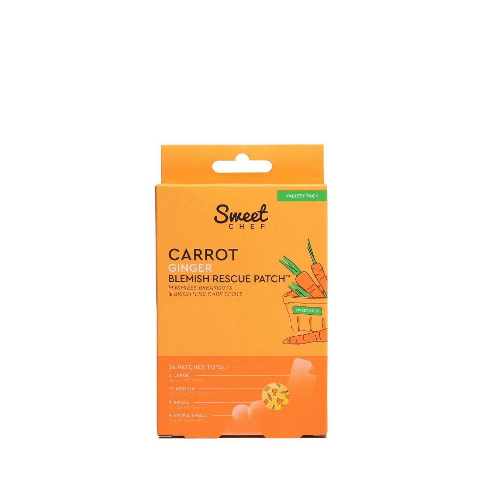 Sweet Chef Carrot Ginger Blemish Rescue Patch - 36ct | Target