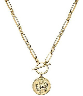 Electric Picks Majesty Short Pendant Necklace - Gold | Dillard's