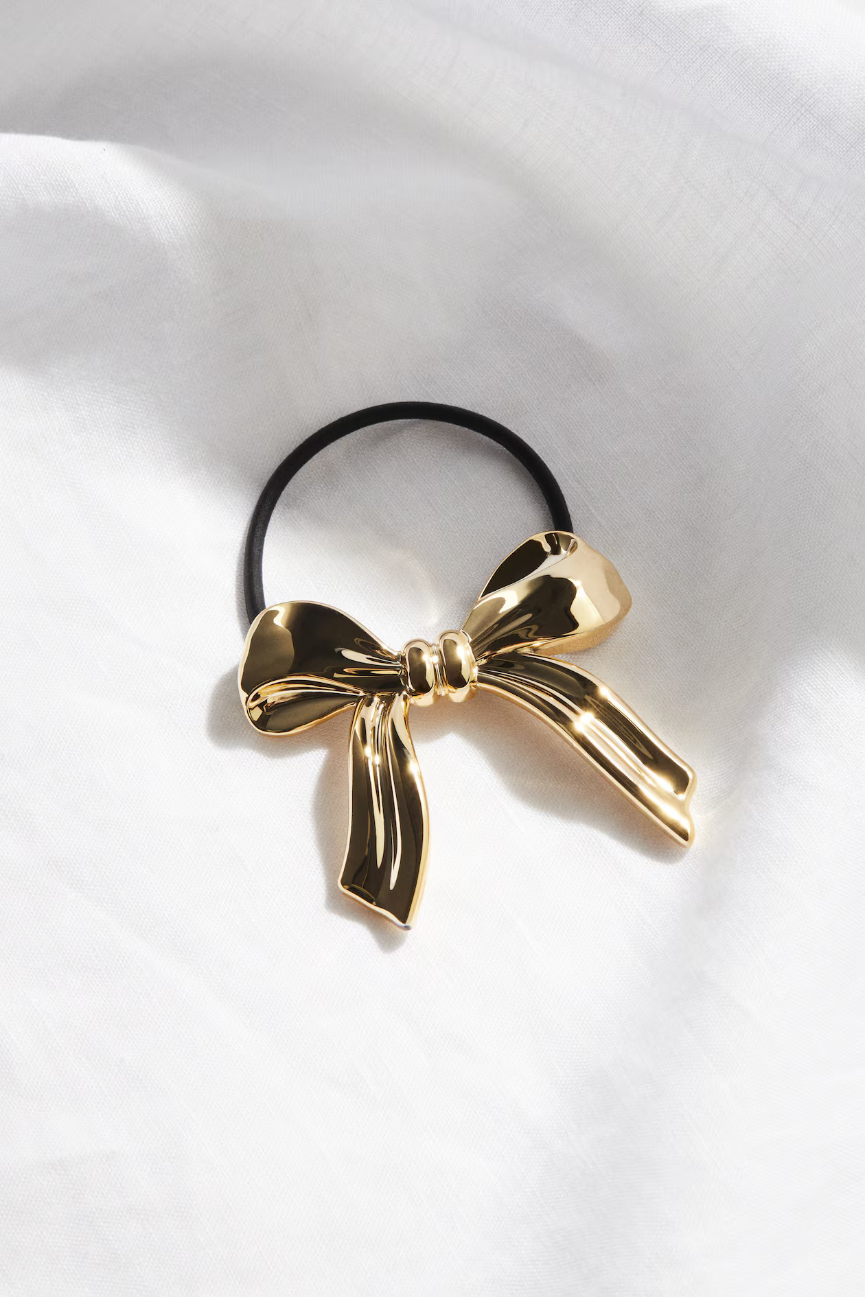 Bow-detail hair elastic | H&M (UK, MY, IN, SG, PH, TW, HK)