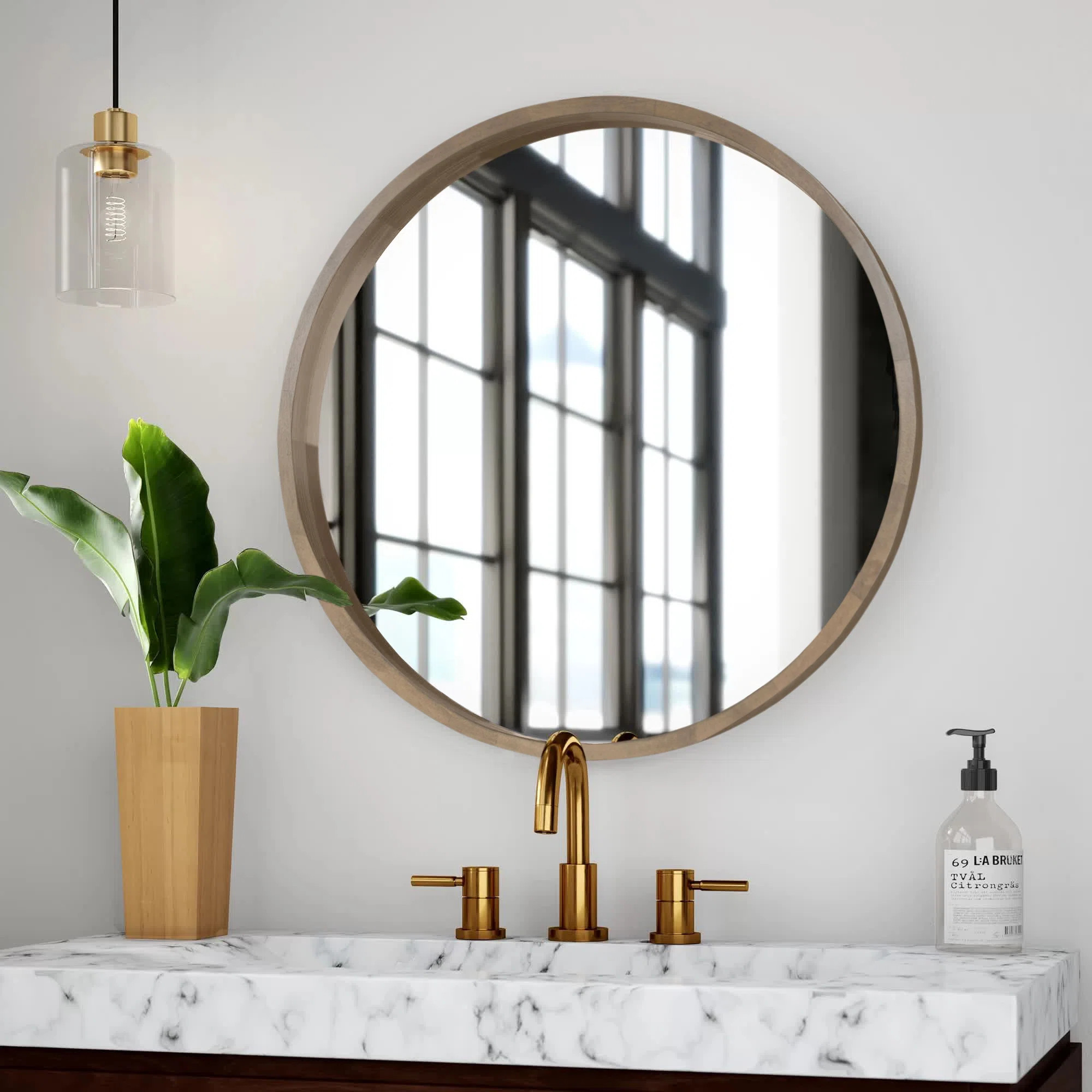 Loftis Solid Wood Mirror | Wayfair North America