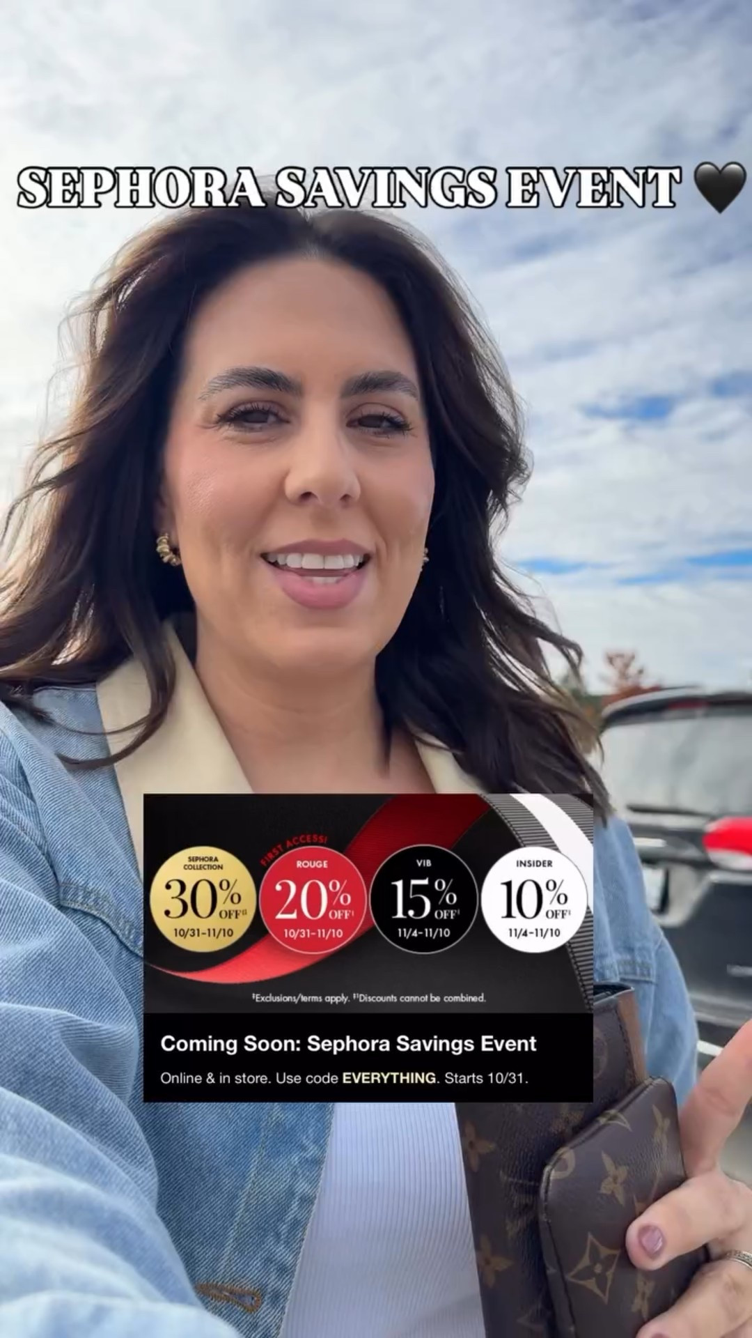 If we ever went shopping together at @sephora these would be the products I’d tell you to get that are worth every ounce of hype!

SEPHORA SAVINGS EVENT - OCTOBER 31st - NOVEMBER 10th. Use code EVERYTHING at checkout 

#sephora #sephorapartner #sephorasavingsevent #beautymusthaves #beauty #makeup