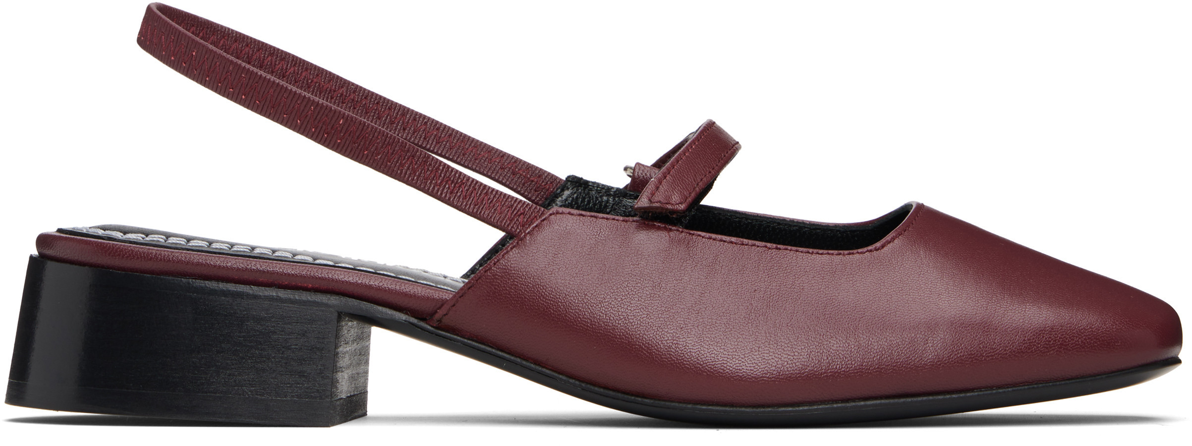 Nicole Saldaña Red Poppy Ballerina Flats | SSENSE