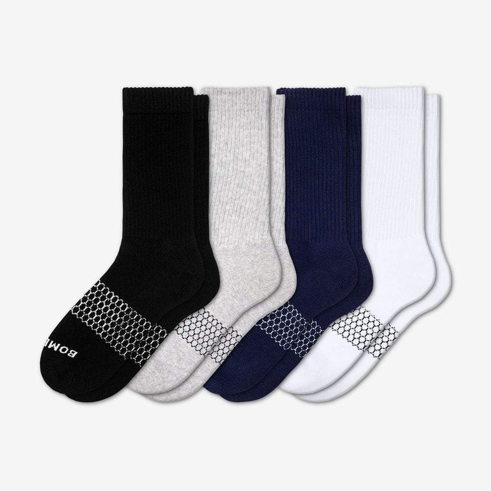 Men's Solids Calf Sock 4-Pack | Bombas