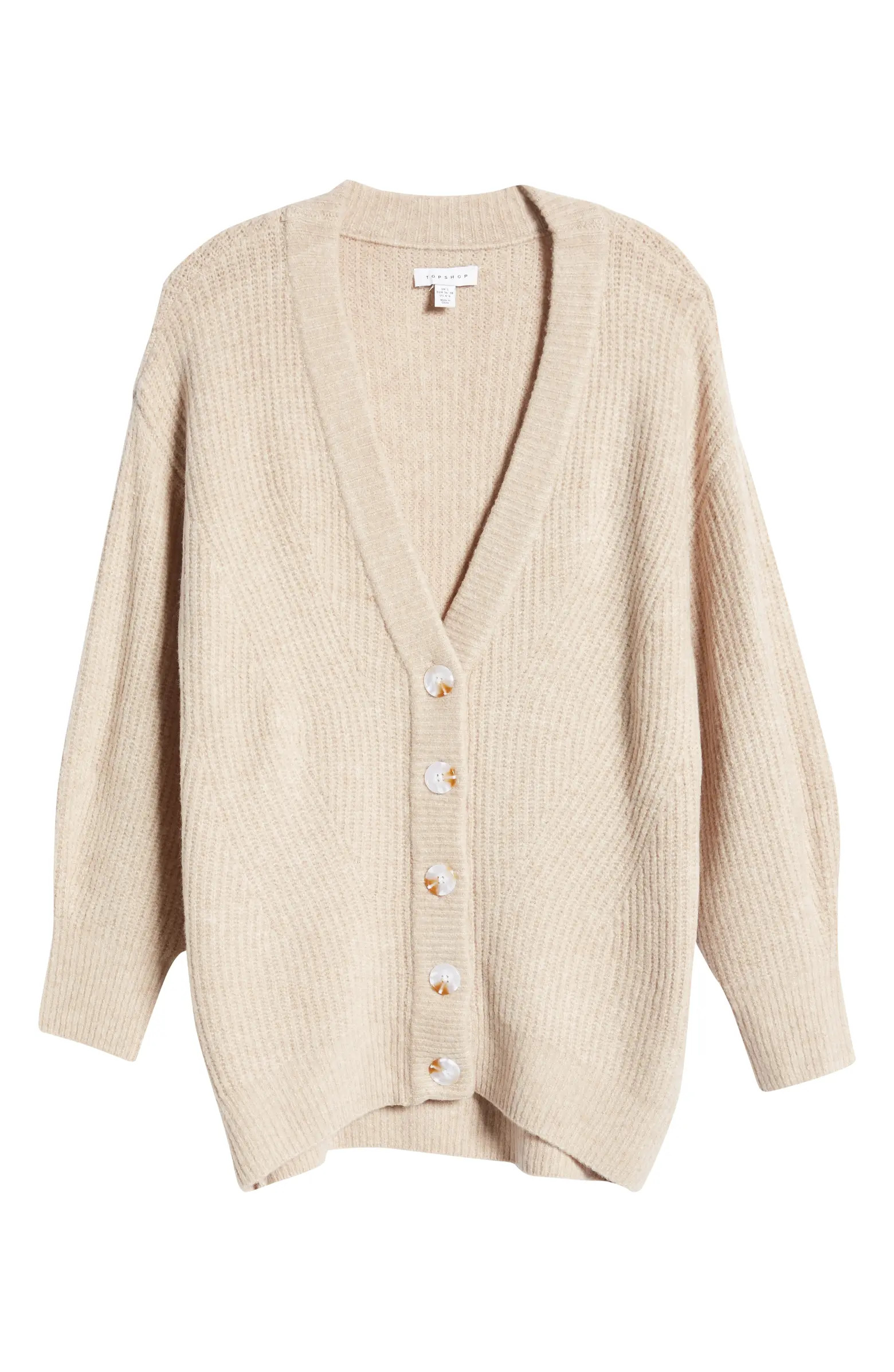 Women's Oversize Grandad Cardigan | Nordstrom
