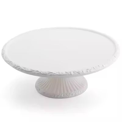 Mikasa® Italian Countryside Footed Cake Plate, Color: White - JCPenney | JCPenney