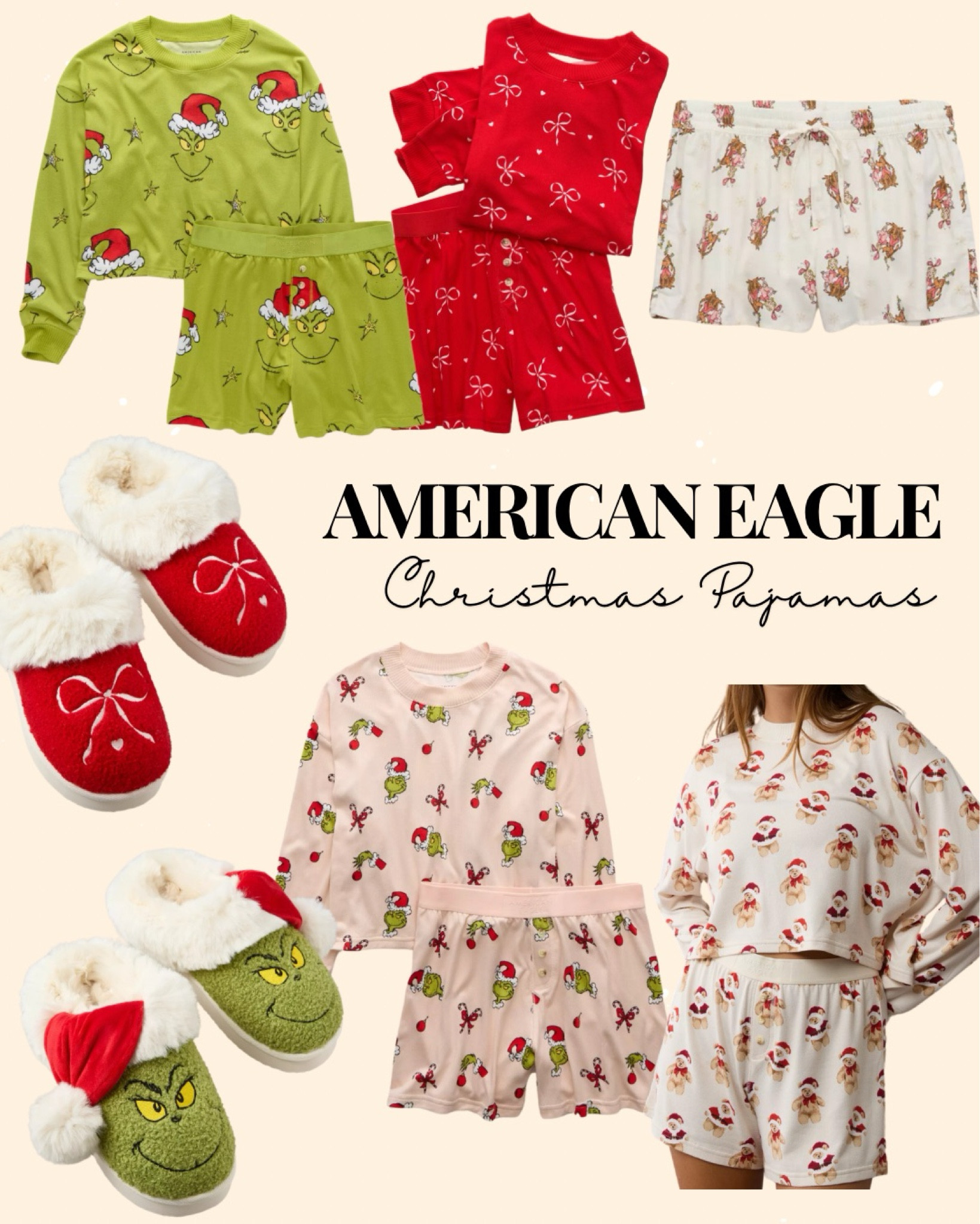 American Eagle Christmas Pajama Finds! 

#LTKSeasonal #LTKFallSale #LTKSaleAlert