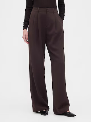 365 High Rise Pleated Trousers | Gap (US)