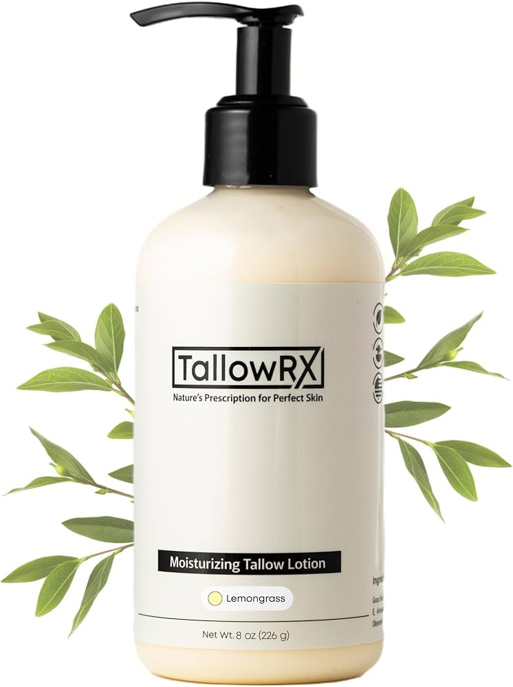 Tallow Body Lotion – 100% Grass-Fed Beef Tallow for Skin, Face & Body – Pure & Organic Moistu... | Amazon (US)