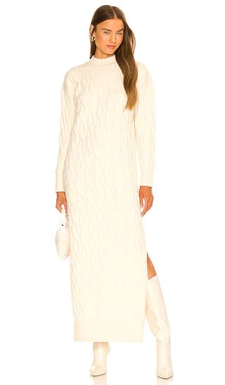 Dorothy Sweater Dress in Cream | Revolve Clothing (Global)
