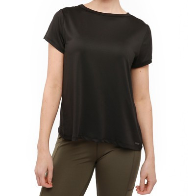 FITKICKS Women's Active Lifestyle T-Shirt Black, Medium | Target