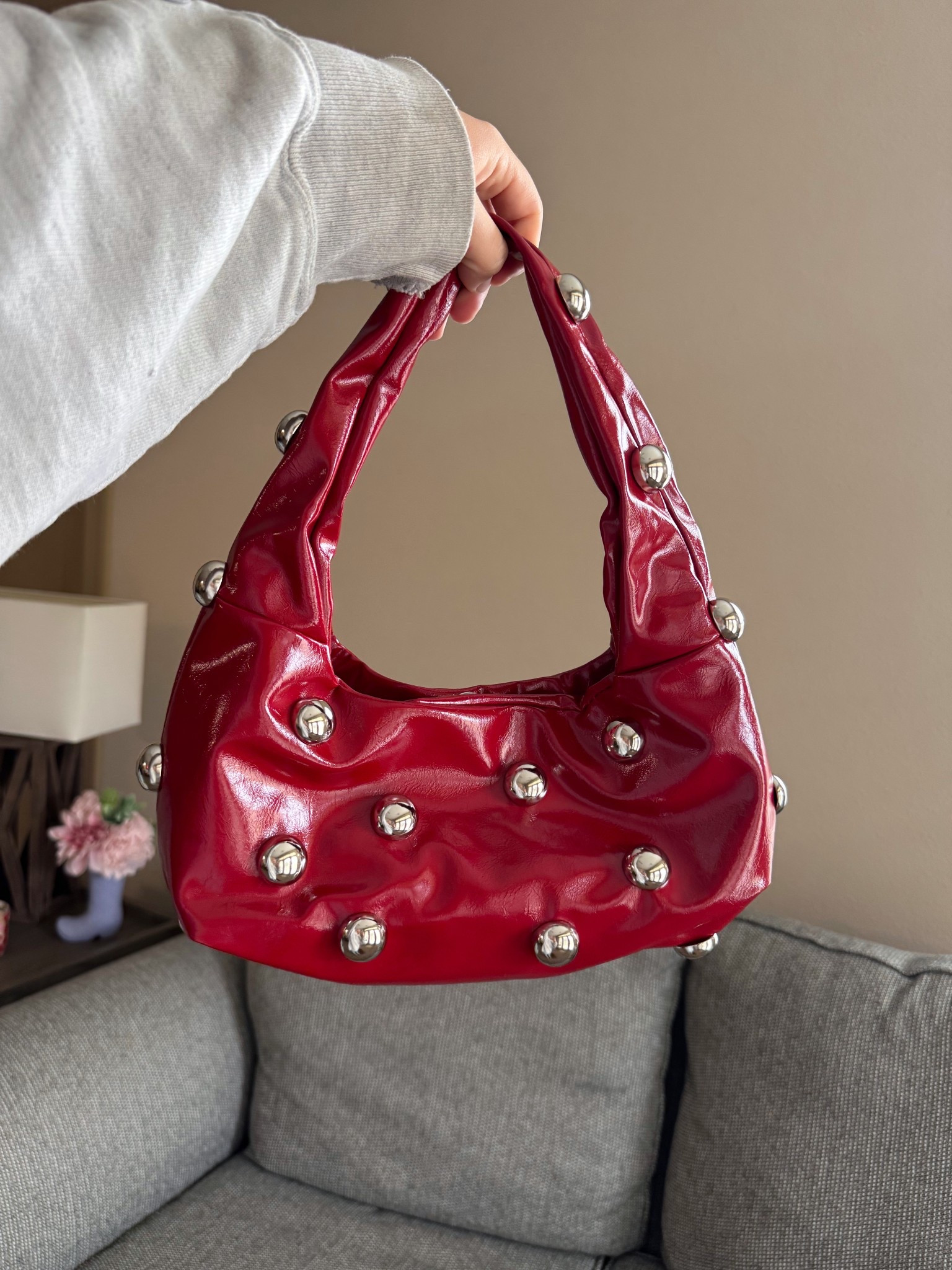 The most perfect red bag!! My favorite thing ever, so edgy and fun 

#LTKItBag #LTKFindsUnder50 #LTKStyleTip