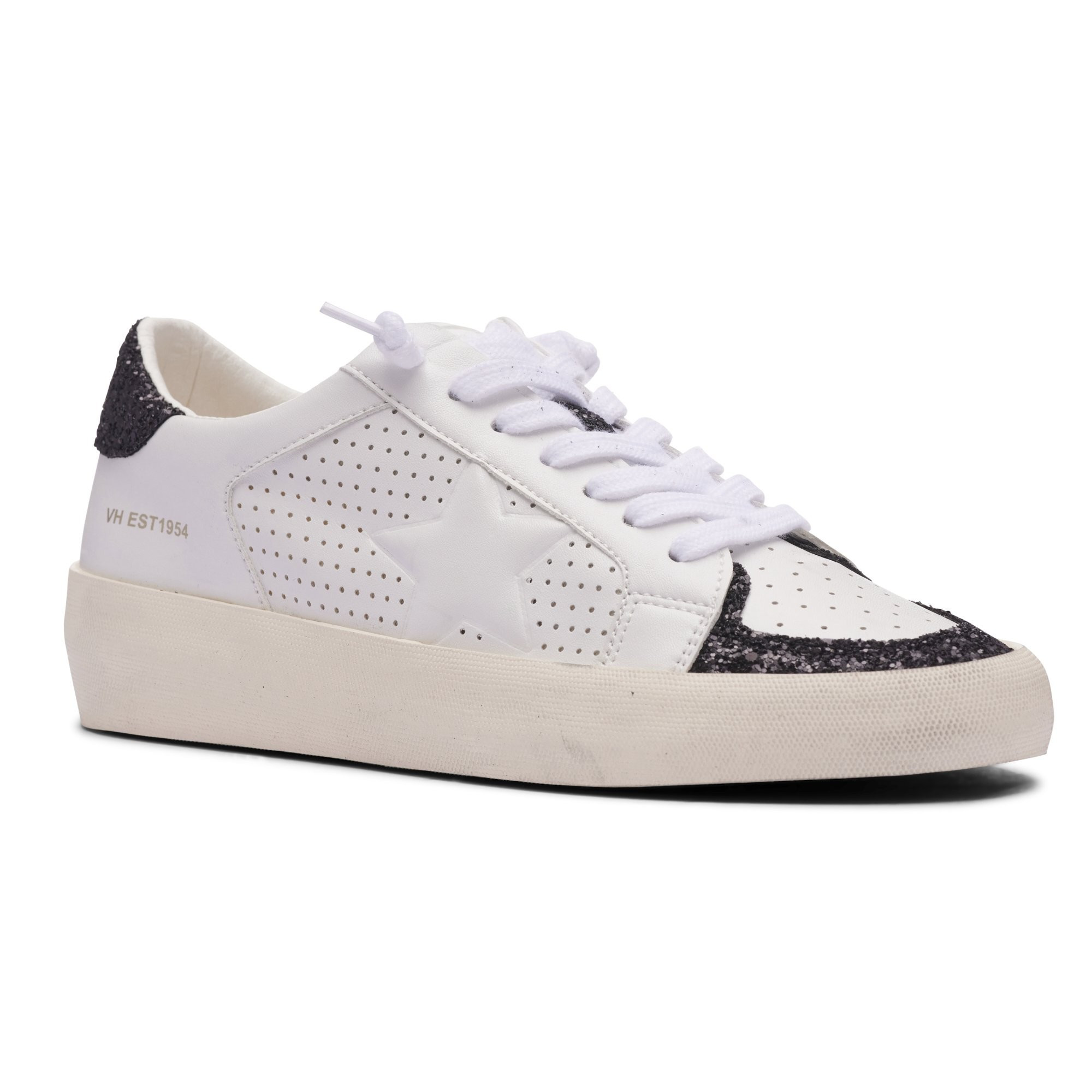 DURHAM - WHITE GLITTER MULTI | Vintage Havana