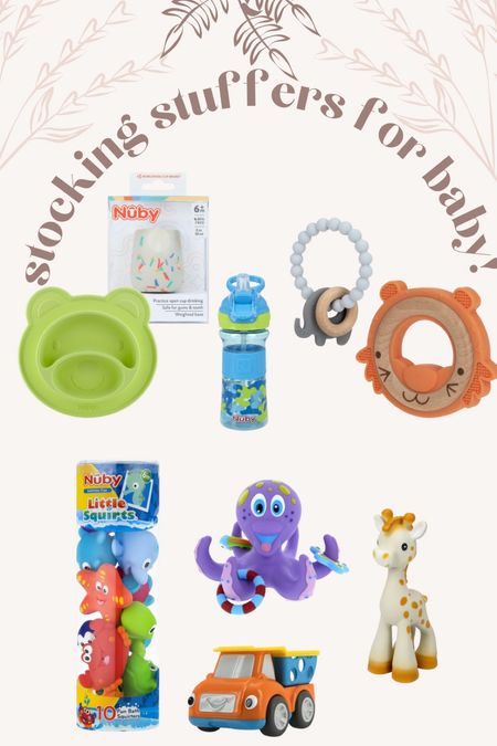 Here are some stocking stuffer/small gift ideas for babies and toddlers by Nuby! All items available at Walmart! 😍

#stockingstuffers #giftsforbabies #toddlergifts #happyholidays #bathtoys #walmart #nubyusa #nuby

#LTKbaby #LTKHoliday #LTKGiftGuide