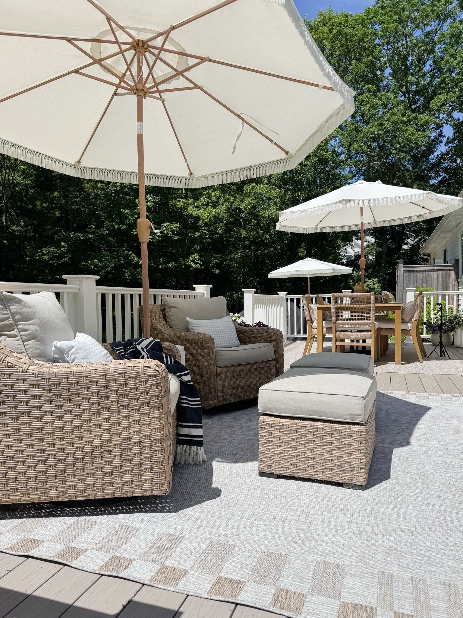 #ad 🌿🤍 Our outdoor spaces get so much use this time of year, and these are the pieces I would choose again and again. Wayfair’s Black Friday in July sale is here, making it the perfect time to refresh your space! ✨

☀️ Up to 80% Off
🚚 Free shipping sitewide
🗓️ July 23–27 — the Biggest Sale of the Summer!

#wayfairpartner
#wayfair
@wayfair 
#liketkit 
@shop.ltk

#LTKHome #LTKSeasonal