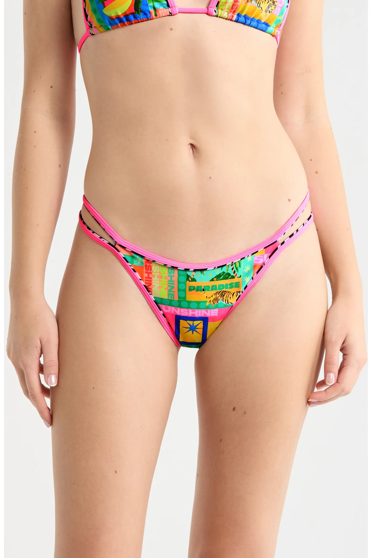 Double Bind Strappy Bikini Bottoms (Women) | Nordstrom | Nordstrom