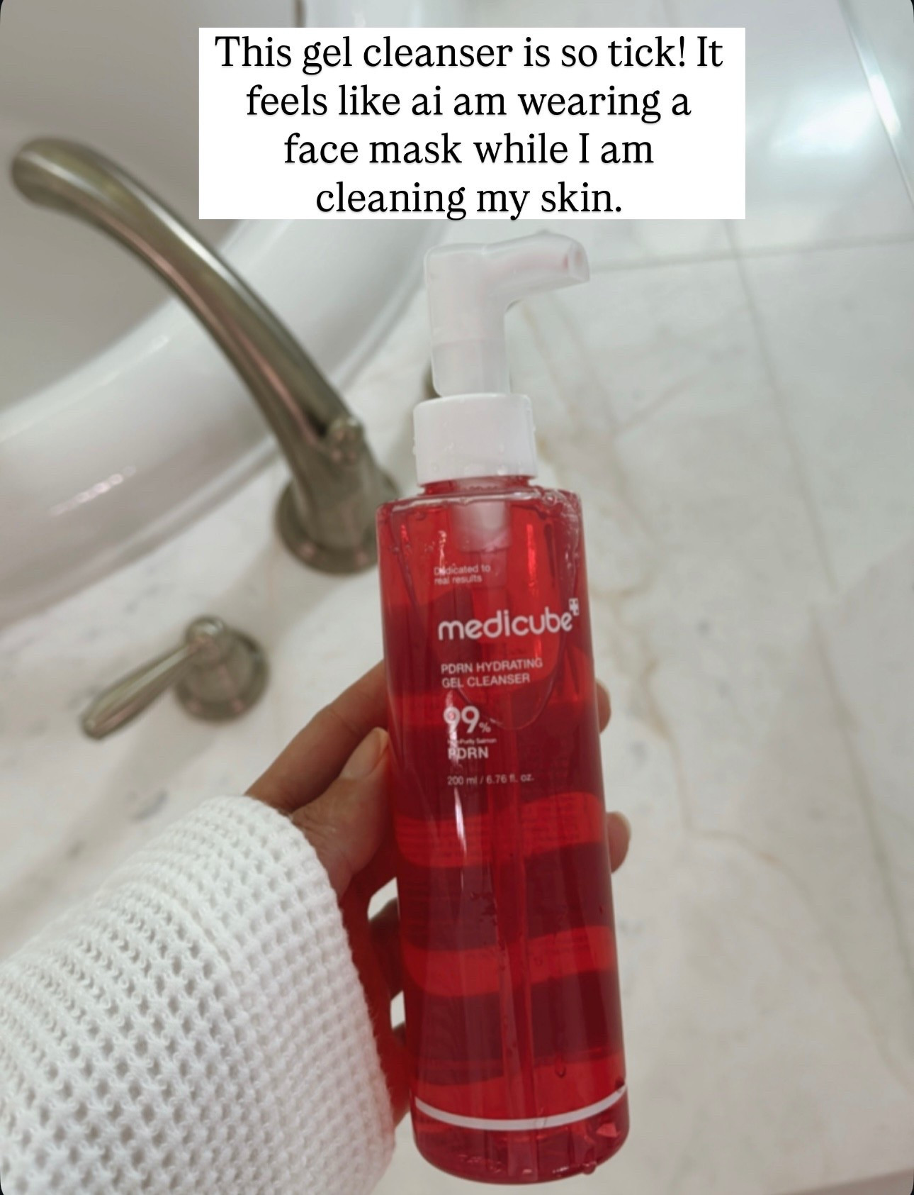 Viral Korean beauty brand gel cleanser 
Love how thick this is . Makes me feel I am wearing a face mask 


#LTKHoliday #LTKOver40 #LTKBeauty