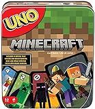 UNO Card Game, Gifts for Kids and Family Night, Themed to Minecraft Video Game, Travel Games, Sto... | Amazon (US)