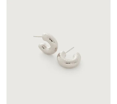 Siren Muse Chunky Small Hoop Earrings | Monica Vinader (Global)