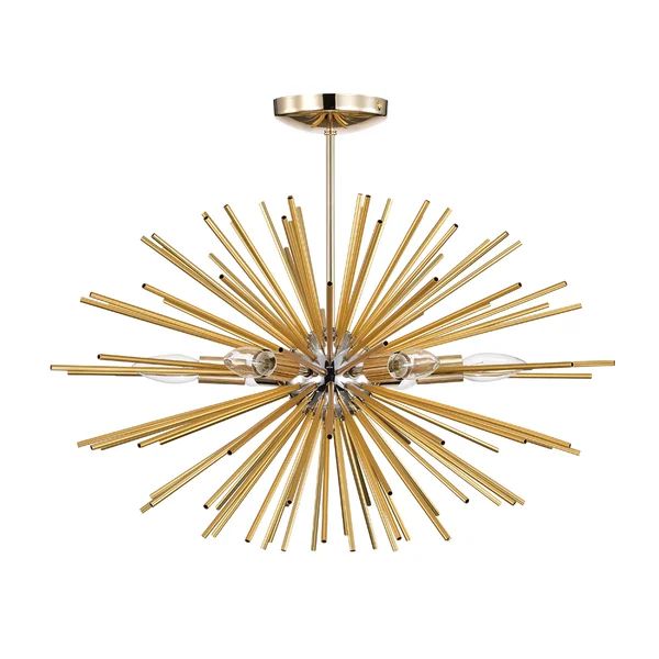 Mosqueda 6 - Light Dimmable Sputnik Sphere Chandelier | Wayfair Professional