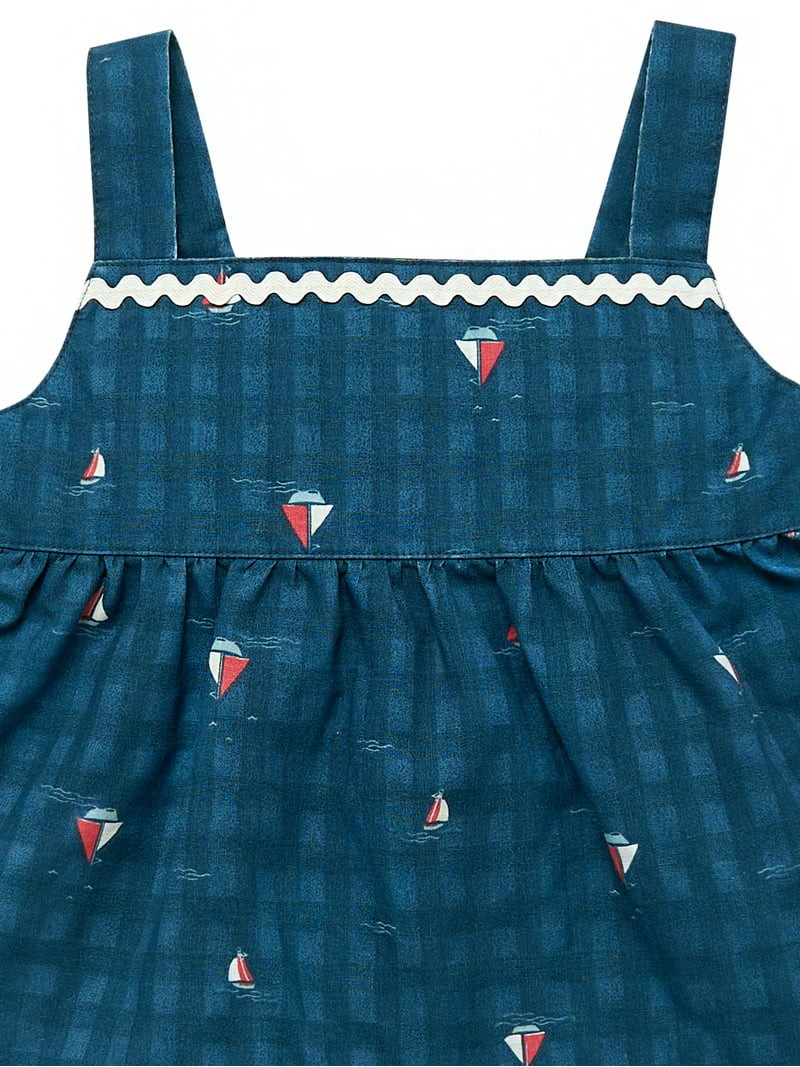 Modern Moments Toddler Girl Wide Strap Dress, Sizes 12M-5T | Walmart (US)