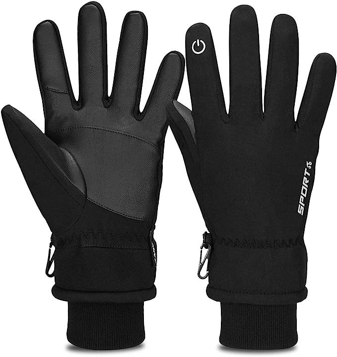 Cevapro -30℉ Winter Gloves Touchscreen Gloves Thermal Gloves for Running | Amazon (US)