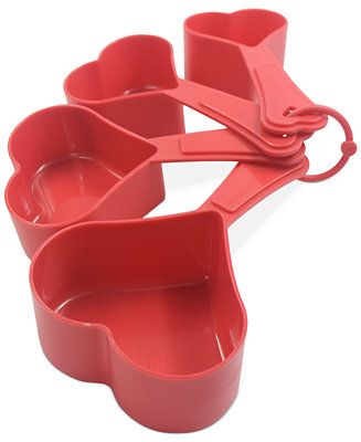 Martha Stewart Collection Heart Measuring Cups, Created for Macy's & Reviews - Kitchen Gadgets - ... | Macys (US)