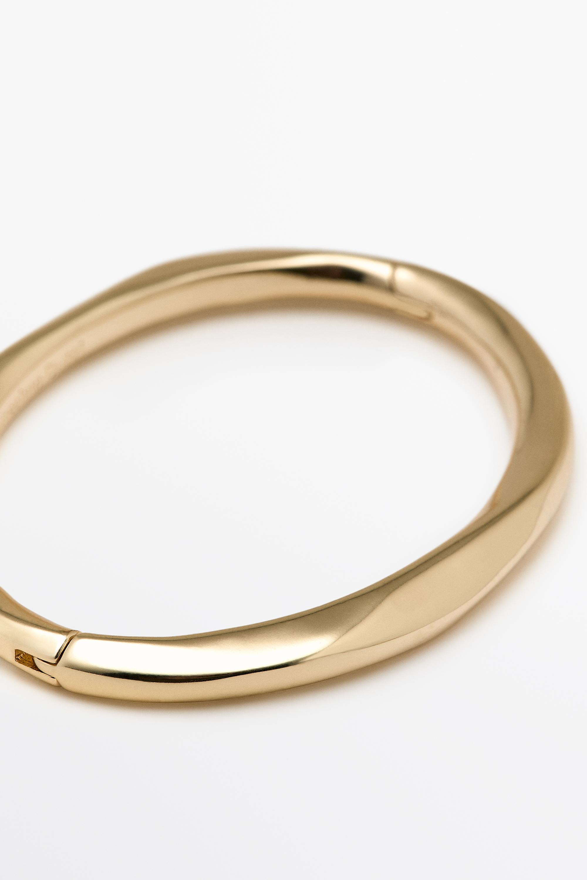 Fine irregular contour bracelet | Massimo Dutti UK