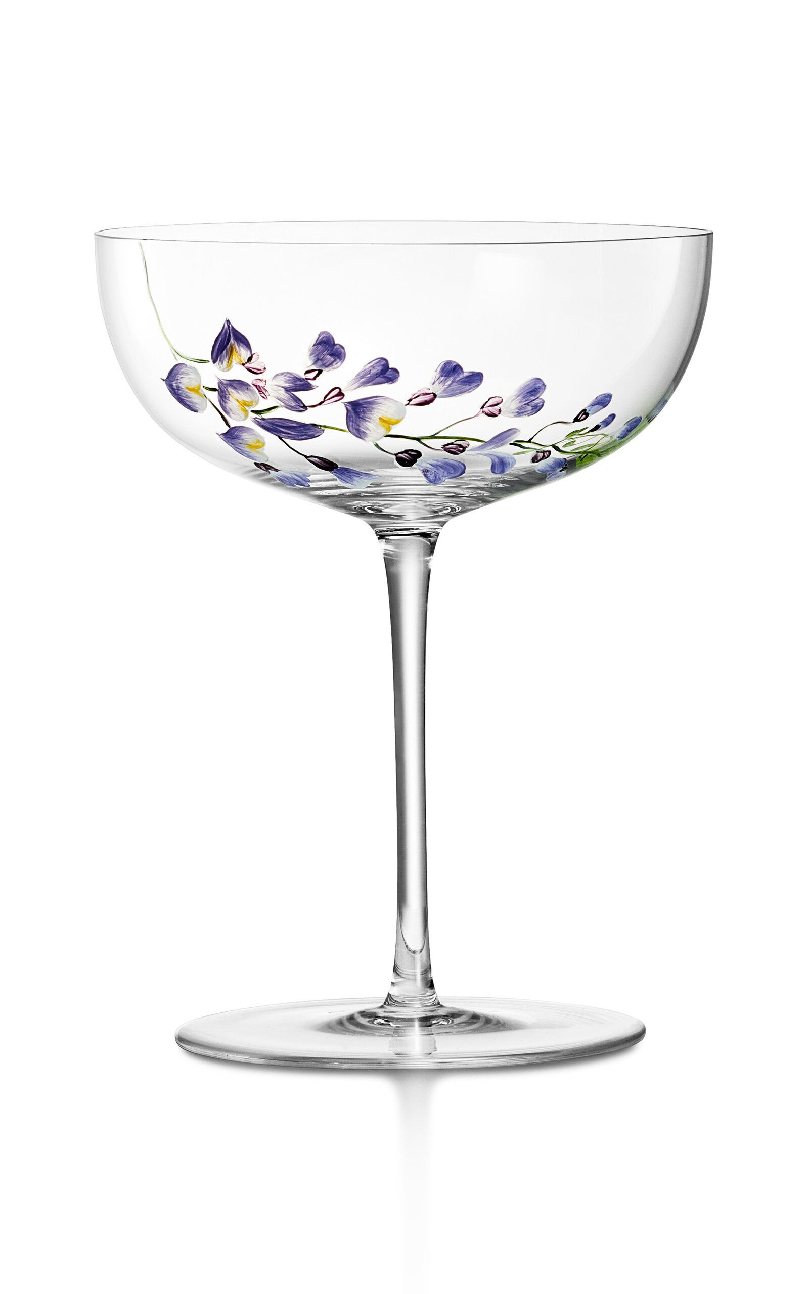 Tiffany & Co. - Wisteria Glass Champagne Coupe - Clear - Moda Operandi | Moda Operandi (Global)