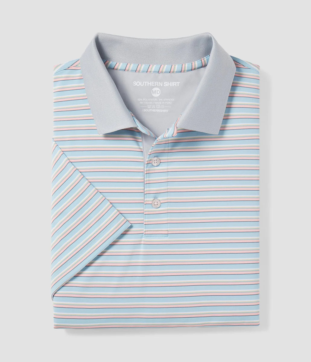 Somerset Stripe Polo | Southern Shirt