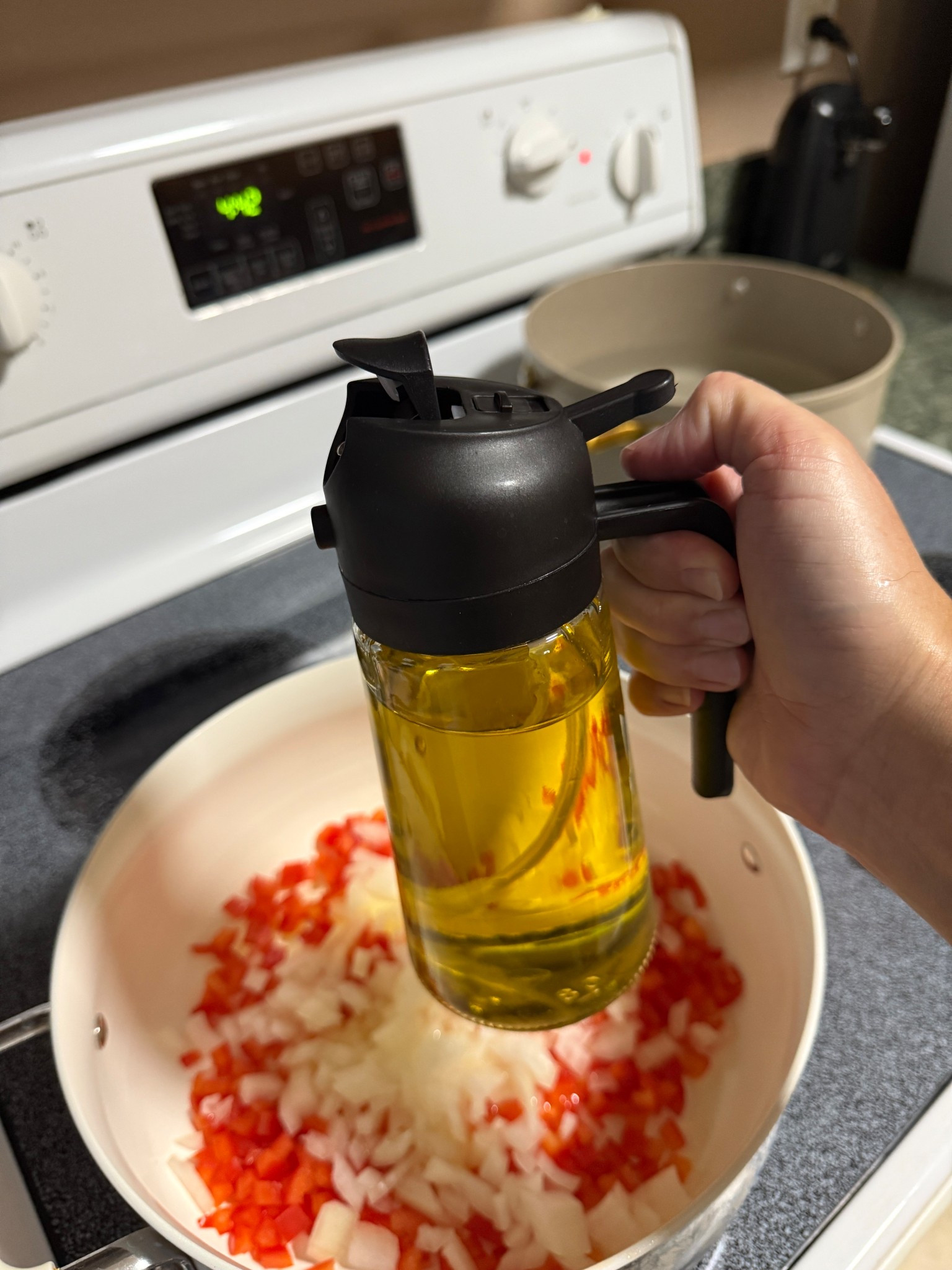 Olive oil dispenser from Amazon 

#LTKFindsUnder50 #LTKOver40 #LTKHome