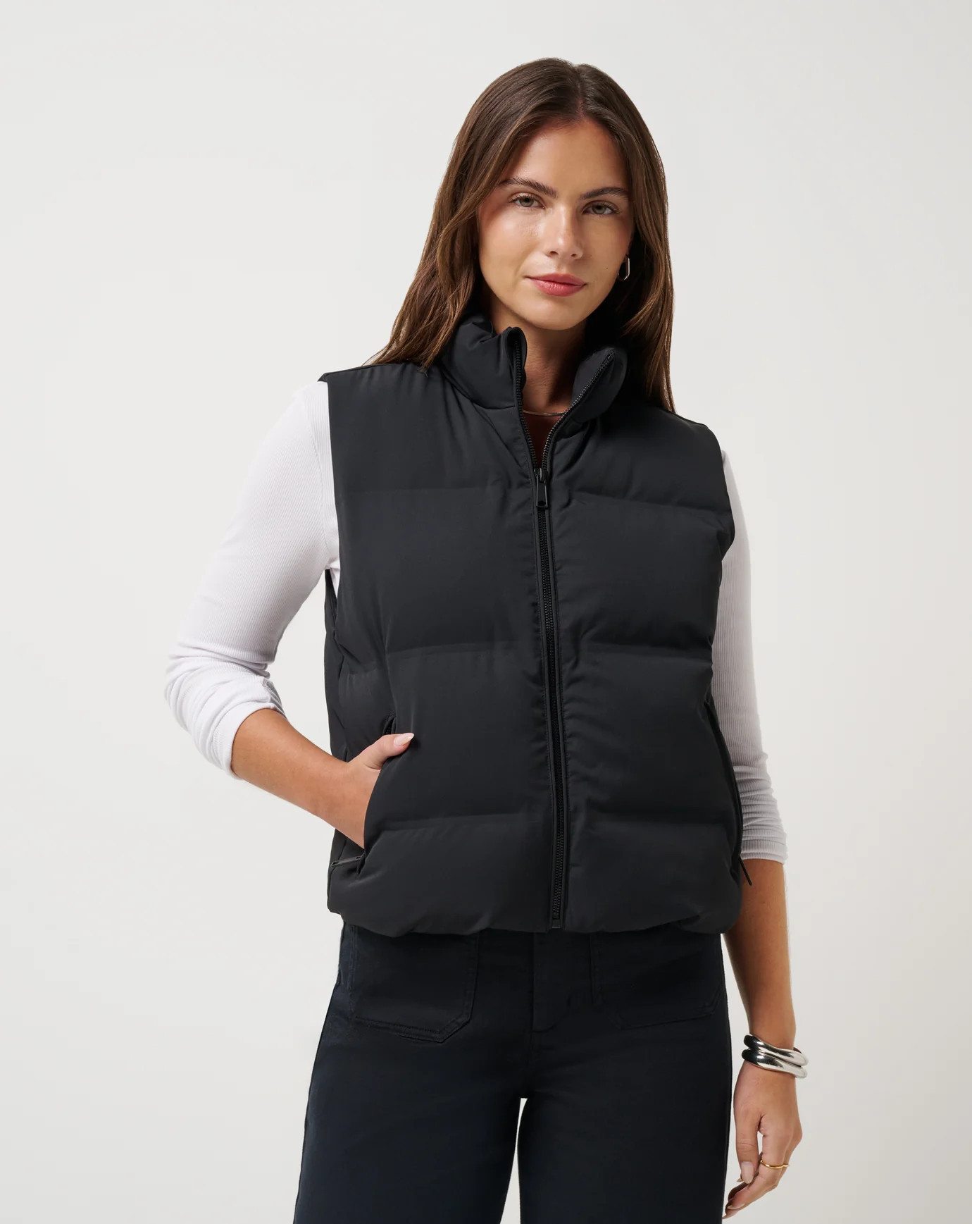 Moontide Bonded Puffer Vest | TravisMathew