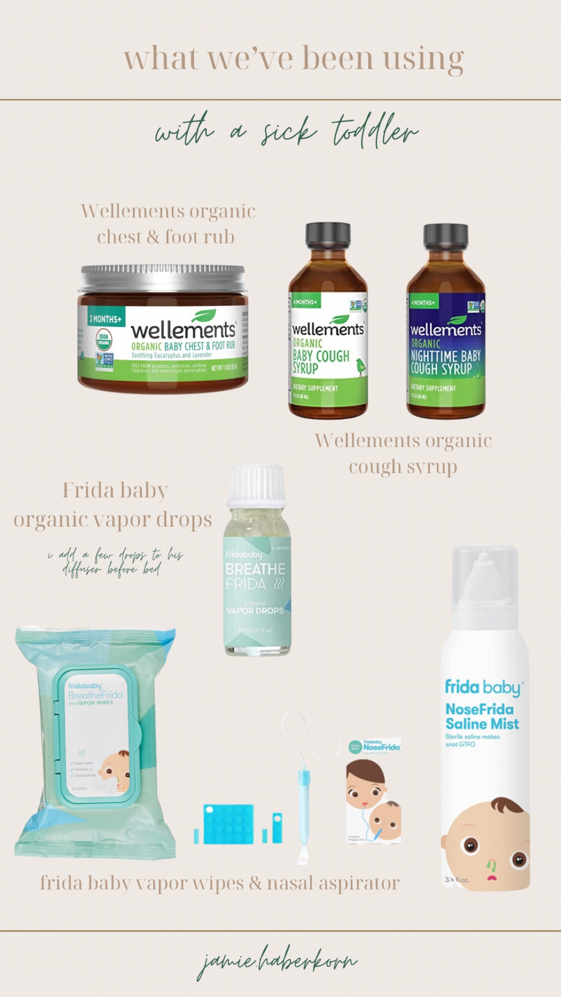 These products have been so helpful the past few days while we’ve been sick - I love Wellements products because they’re natural & organic 


#wellements #sickbaby #sicktoddler #health #sickremedies #fridababy #organic 

#LTKFind #LTKkids #LTKbaby