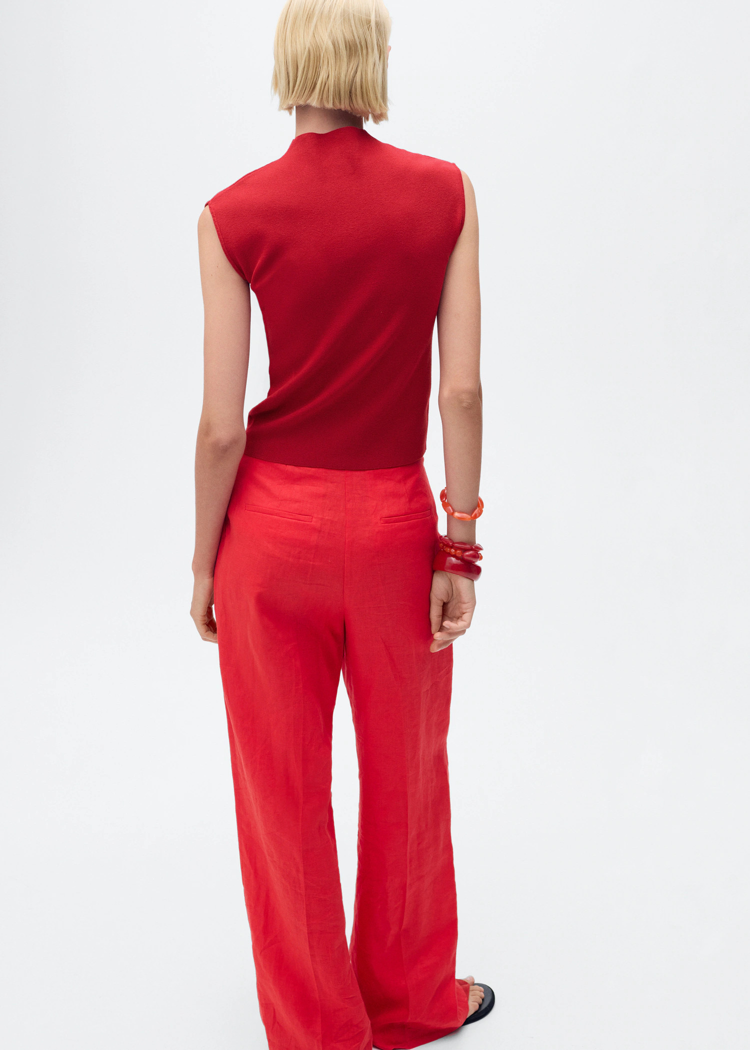 Perkins-neck knitted top - Women | MANGO USA | Mango (US/MX/AU)