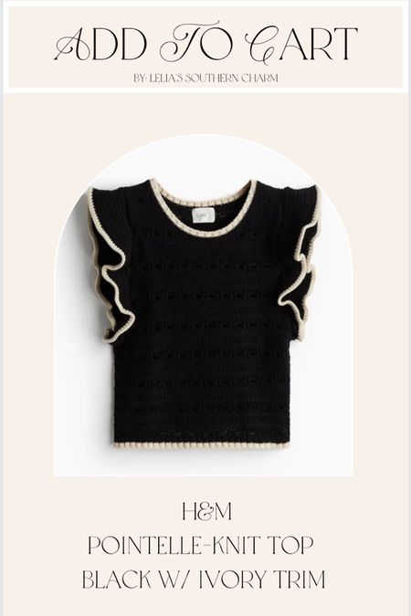 I’ve always loved H&M tops and this soft knit with the contrasting color trim will be a Spring staple in my wardrobe. 😍

#LTKfindsunder50 #LTKmidsize #LTKstyletip