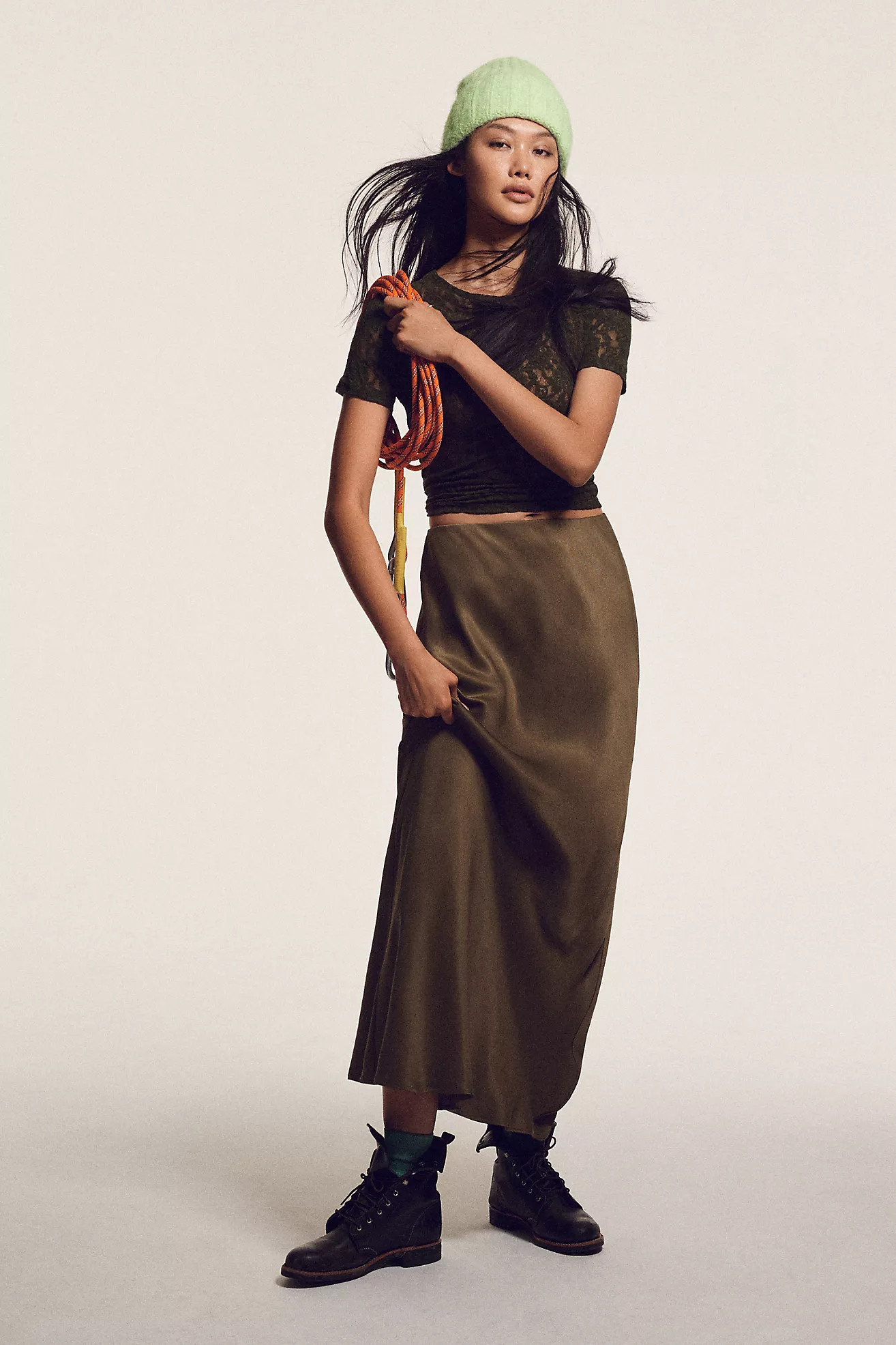 The Tilda Maxi Slip Skirt | Anthropologie (US)