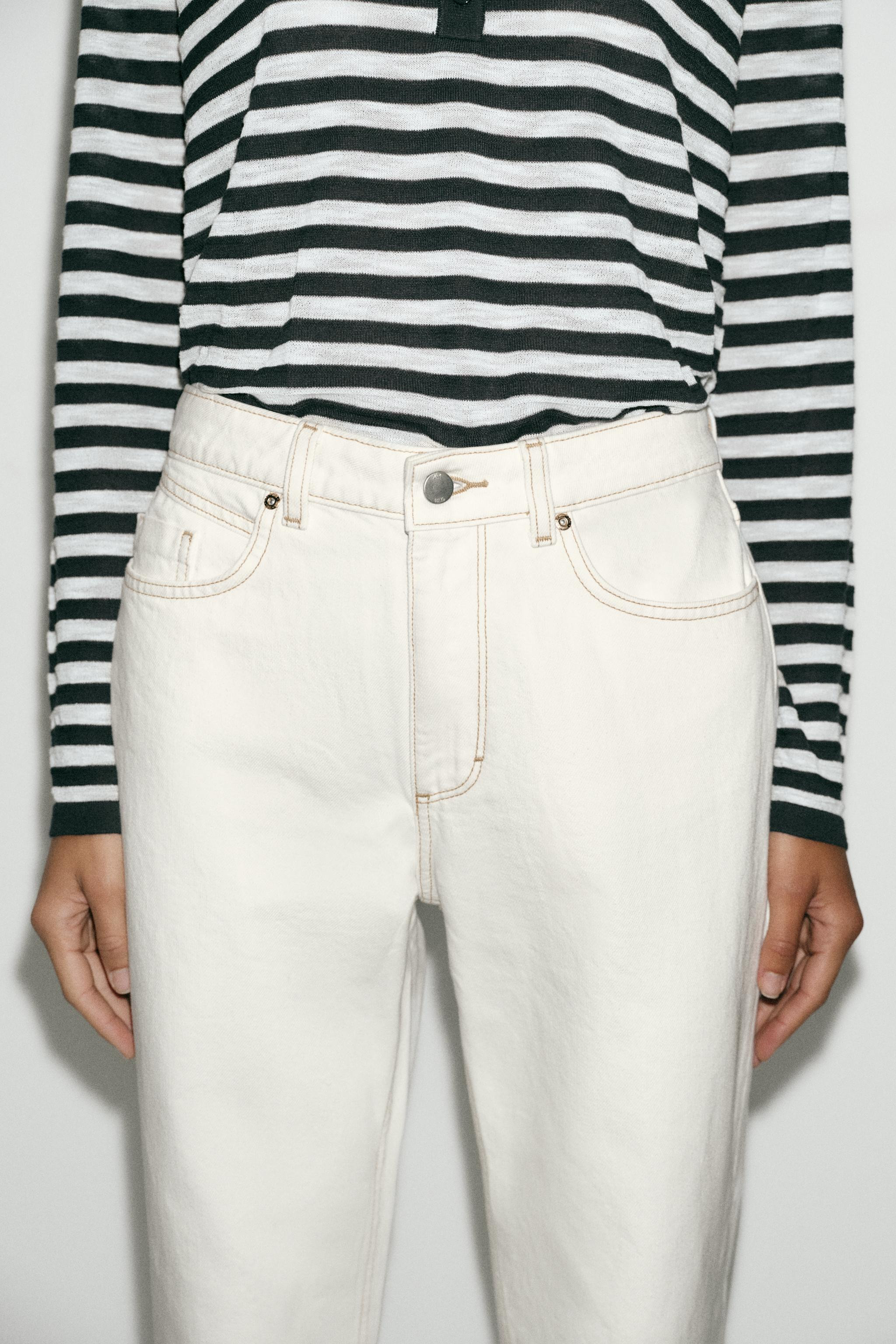 JEANS Z1975 STRAIGHT HIGH-WAIST LONG LENGTH | Zara UK