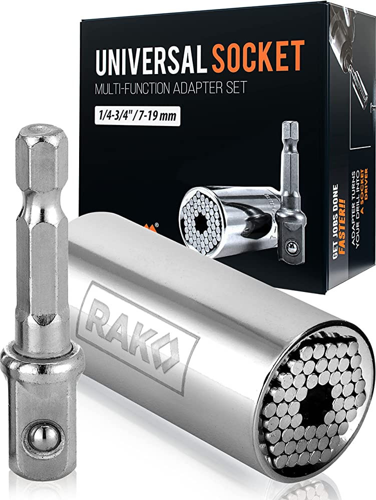 Father's Day Gift for Dad RAK Universal Socket Tool - Super Socket Gifts for Him - Adjustable Gri... | Amazon (US)