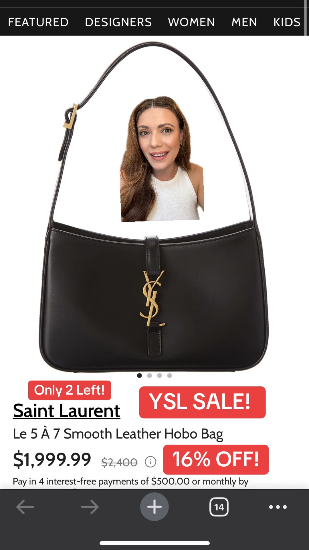 YSL bag / Saint Laurent bag sale! 

#LTKSaleAlert #LTKFallSale #LTKItBag